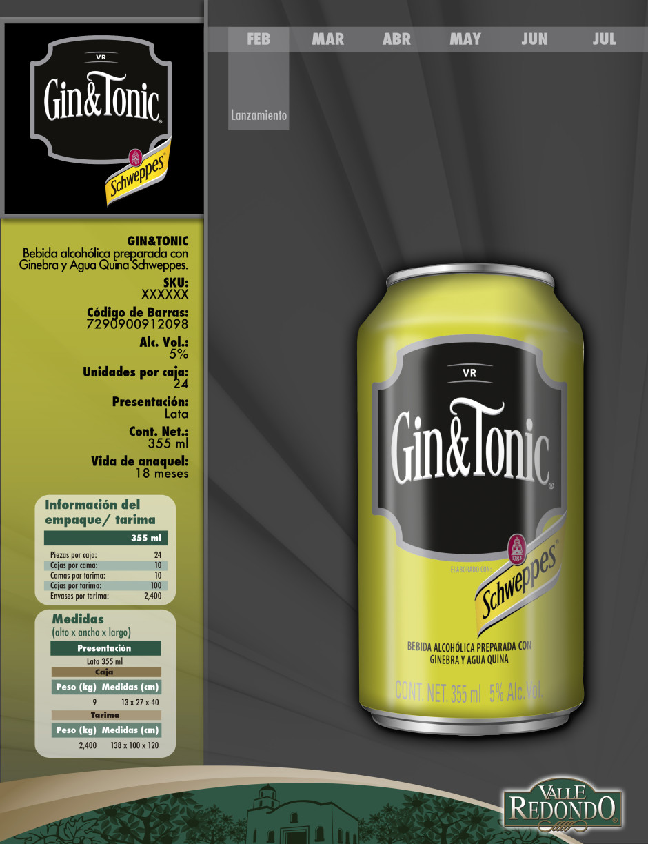 Ficha tecnica VR GIN&TONIC Alternatrip